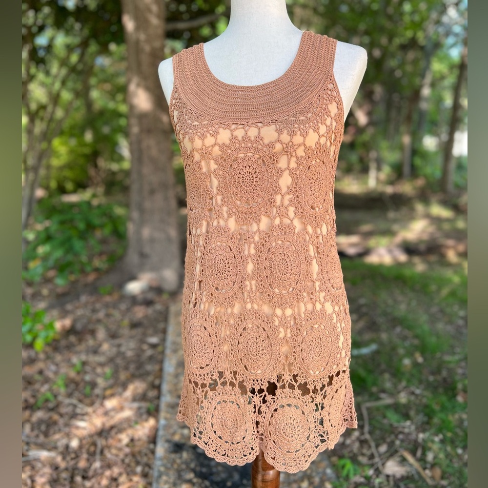 Soft Surroundings xs crochet tunic tank​